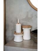 The Pretty Natural White Kerzenhalter S - 13x13x12 cm