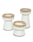 The Pretty Natural White Kerzenhalter S - 13x13x12 cm