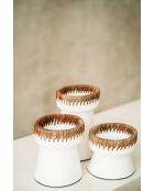 The Pretty Natural White Kerzenhalter S - 13x13x12 cm