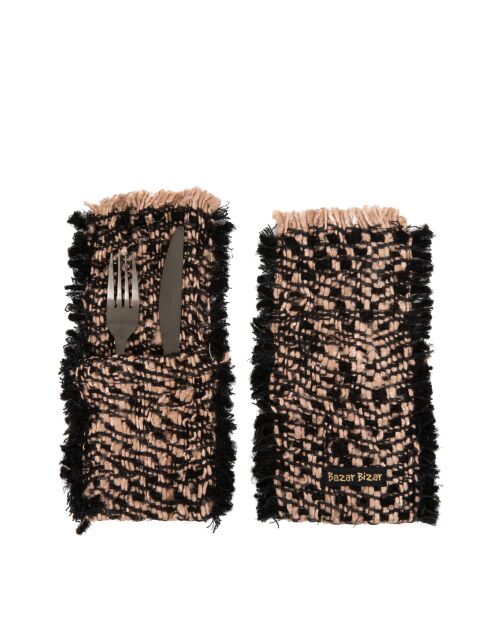 Le Porte-Couverts Oh My Gee - Noir Cuivre - 13x25x1 cm