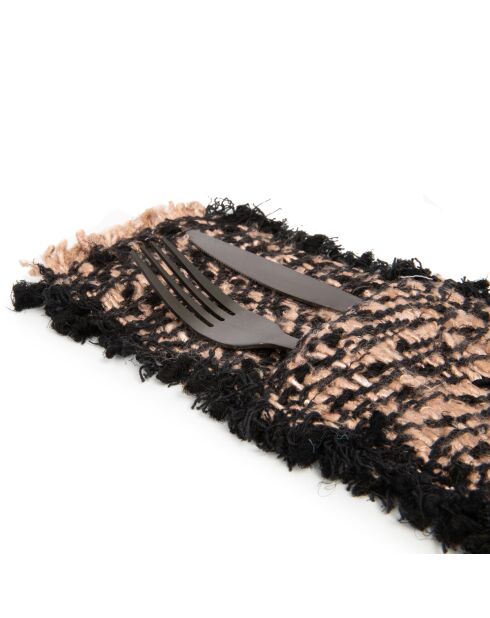 Le Porte-Couverts Oh My Gee - Noir Cuivre - 13x25x1 cm