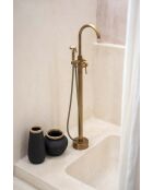 Le Vase Sneaky Noir Naturel L - 14x14x31 cm