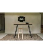 Le Miroir Black Eye - Noir - 100x2x60 cm
