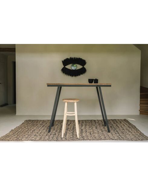 Le Miroir Black Eye - Noir - 100x2x60 cm