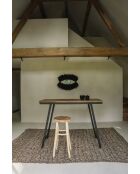 Le Miroir Black Eye - Noir - 100x2x60 cm