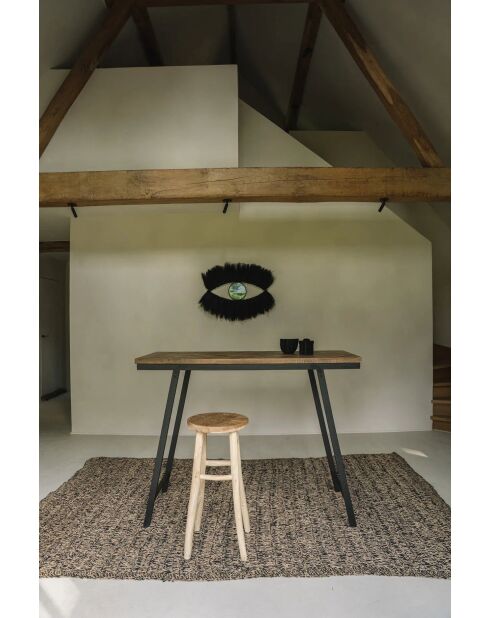 Le Miroir Black Eye - Noir - 100x2x60 cm