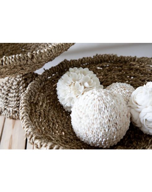 De witte bubbelbal van Shell M - 9x9x9 cm