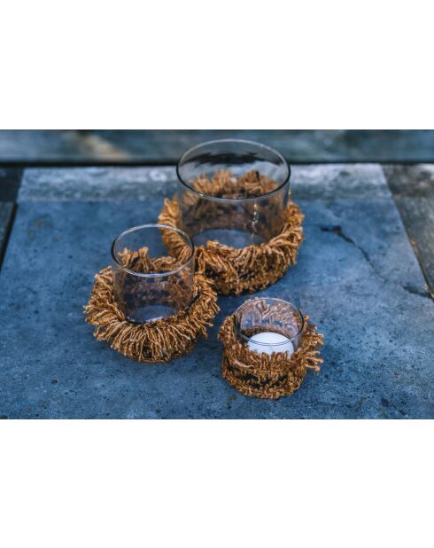 The Oh My Gee Kerzenhalter Black Cinnamon S - 8x8x8 cm