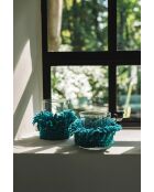 The Oh My Gee Aqua M Kerzenhalter, 8 x 8 x 11 cm