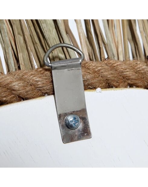 Le Miroir St Barth - Naturel - 65x65x3 cm