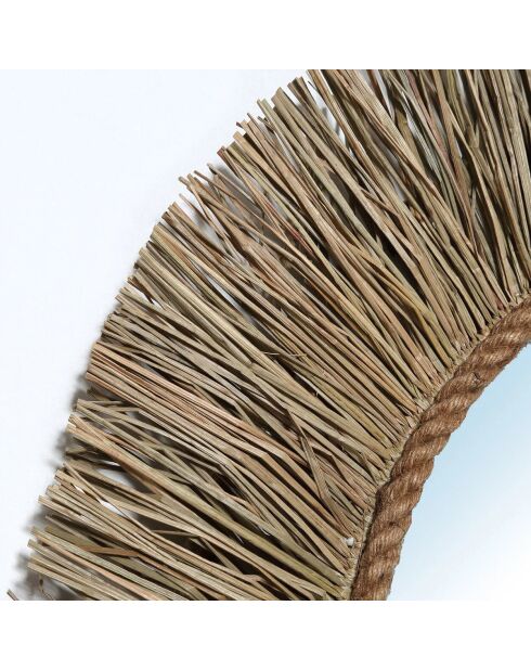 Le Miroir St Barth - Naturel - 65x65x3 cm