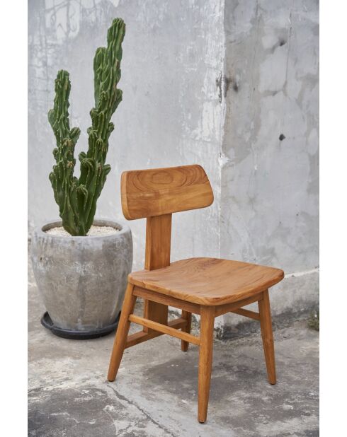 La Chaise de Salle à Manger LovYa - Naturel - 51x49x83 cm