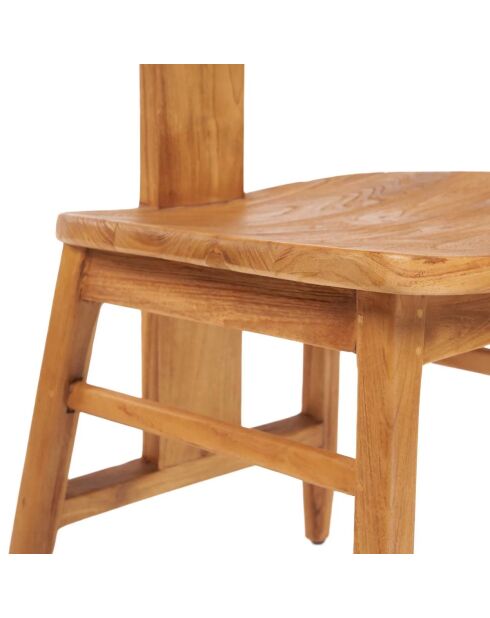 La Chaise de Salle à Manger LovYa - Naturel - 51x49x83 cm
