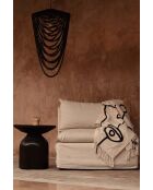 Bedsprei The Evil Eye - Zwart - 128x240x1 cm