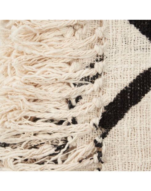 Le Jeté de Lit Evil Eye - Noir - 128x240x1 cm