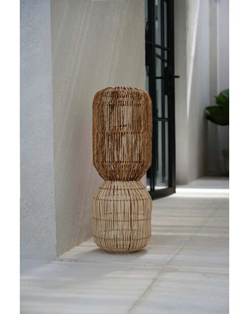 L'Abat-jour ChemChem Naturel L - 25x25x70 cm