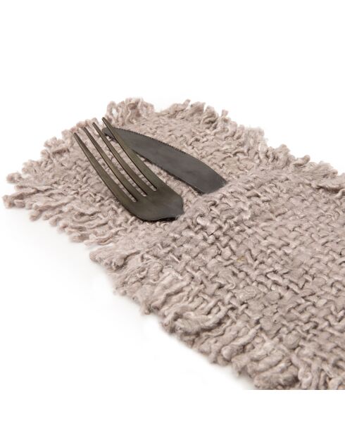 Le Porte-Couverts Oh My Gee - Gris Perle - 13x25x1 cm