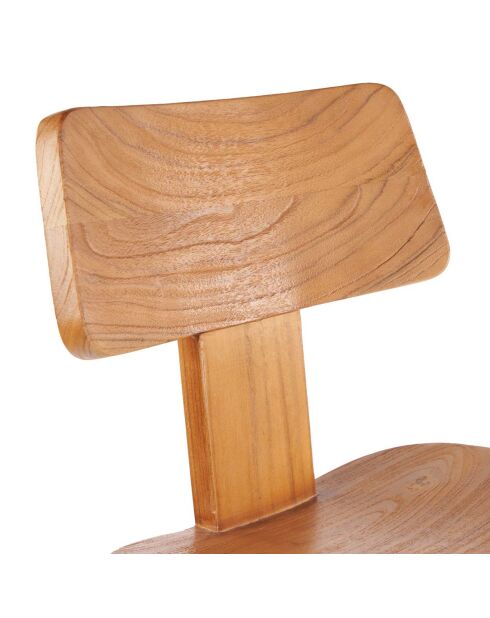 Le Tabouret De Bar LovYa - Naturel - 51x47x109 cm