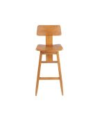 Le Tabouret De Bar LovYa - Naturel - 51x47x109 cm