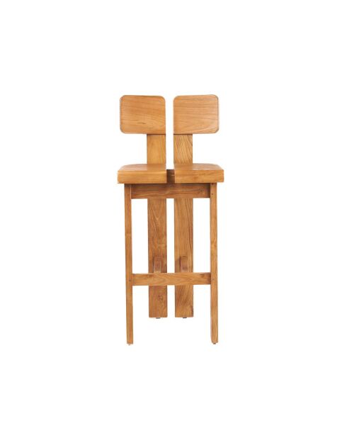 Le Tabouret De Bar Sama Sama - Naturel - 58x46x108 cm