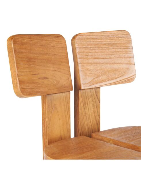 Le Tabouret De Bar Sama Sama - Naturel - 58x46x108 cm