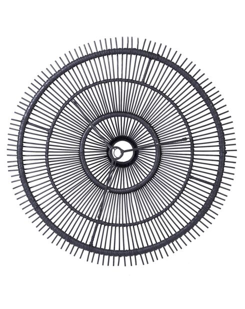 Sospensione Sky Black XXL - 150x150x43 cm