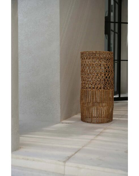 Pantalla natural Takuhanki L - 32x32x67 cm