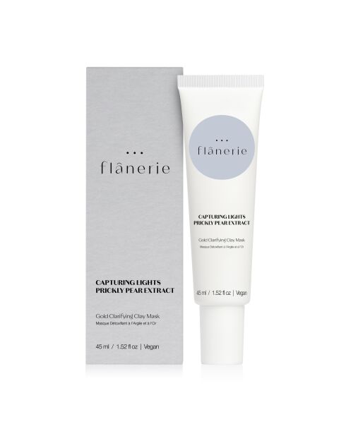 Maschera disintossicante all'argilla e oro - 45 ml