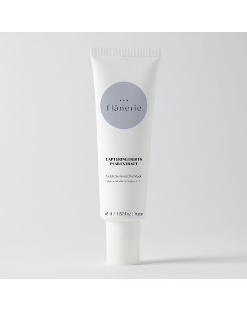 Maschera disintossicante all'argilla e oro - 45 ml