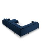 Panorama-Ecksofa (rechte Seite) Venus Velvet 6-Sitzer Königsblau - 326x236x90 cm
