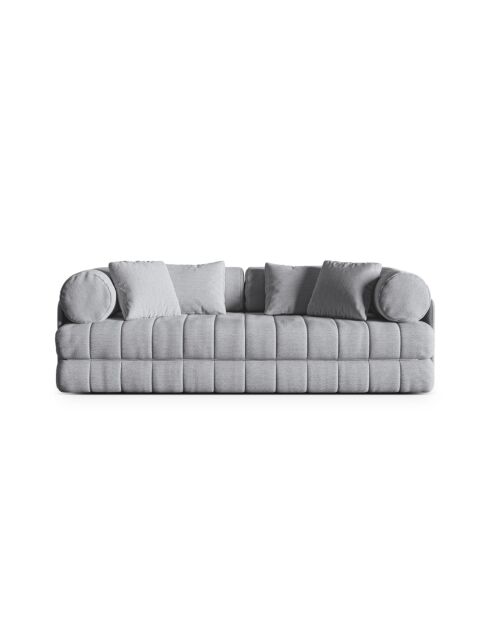 Canapé convertible Daisy 3 places Gris - 206x95x70
