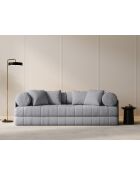 Sofá cama convertible gris de 3 plazas Daisy - 206x95x70