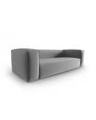 Verbena 4-Sitzer-Samtsofa Hellgrau - 230x94x73 cm
