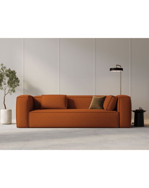Verbena 4-Sitzer-Sofa Terrakotta - 230x94x73