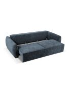 Vanda 3-Sitzer-Ausziehsofa mit Stauraum Königsblau - 244x97x91 cm