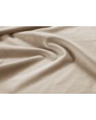 Agave 3-Sitzer-Sofa aus Strukturstoff Hellbeige - 240x100x75 cm