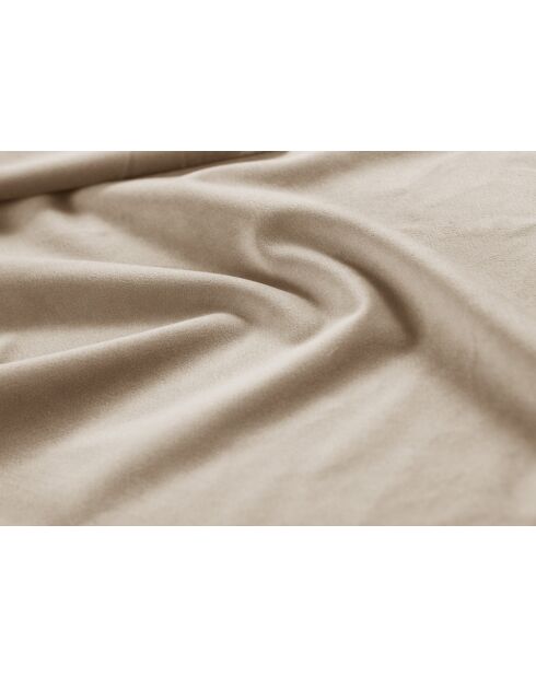 Agave 3-zitsbank structuurstof Lichtbeige - 240x100x75 cm