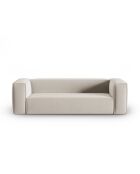Verbena 4-Sitzer-Samtsofa Ecru - 230x94x73 cm