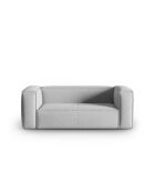 Graues 2-Sitzer-Sofa Verbena - 150x94x73 cm