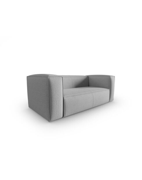 Graues 2-Sitzer-Sofa Verbena - 150x94x73 cm