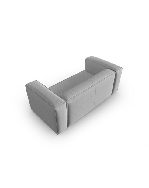 Graues 2-Sitzer-Sofa Verbena - 150x94x73 cm