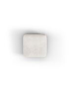 Bouclé Pouf Jasmin 1 place Beige - 75x75x36