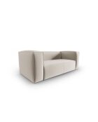 Verbena 2-Sitzer-Samtsofa Ecru - 150x94x73 cm