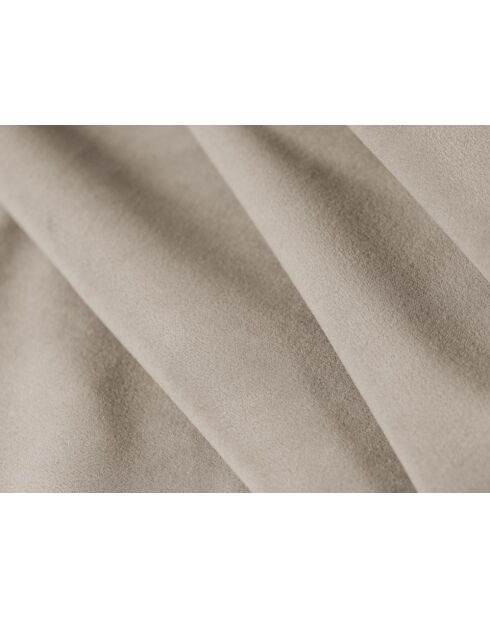 Daisy 3-zits slaapbank in beige fluweel - 206x95x70