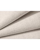 Canapé Agave 2 places tissu structurel Beige Clair - 210x100x75 cm