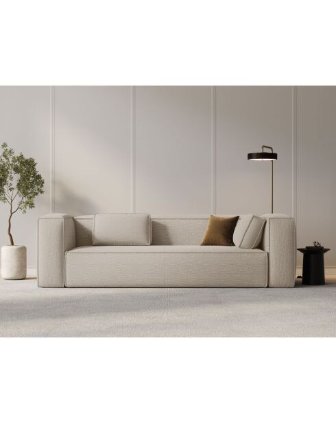 Verbena 4-Sitzer-Sofa Beige - 230x94x73 cm
