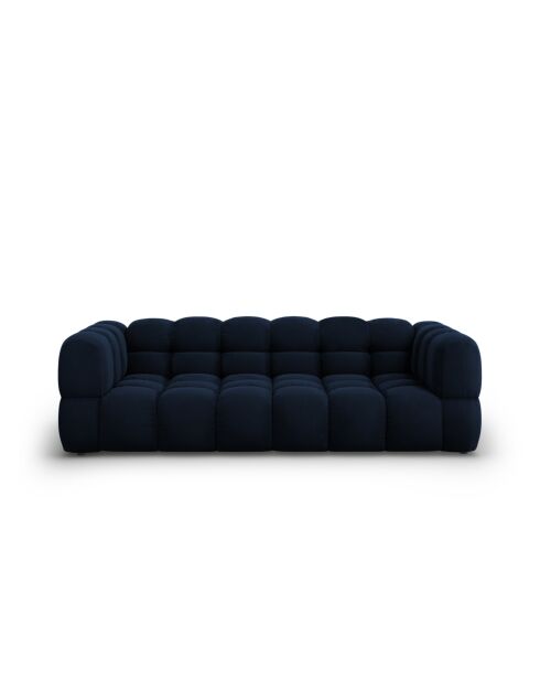 Modulares 4-Sitzer-Sofa Aster aus Samt Königsblau - 244x102x70