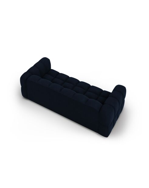 Modulares 4-Sitzer-Sofa Aster aus Samt Königsblau - 244x102x70