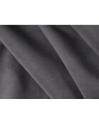 Daisy 3-Sitzer-Schlafsofa aus Samt dunkelgrau - 206x95x70