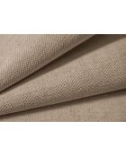 Sofá Agave de 2 plazas Cappuccino de tela estructural - 210x100x75 cm